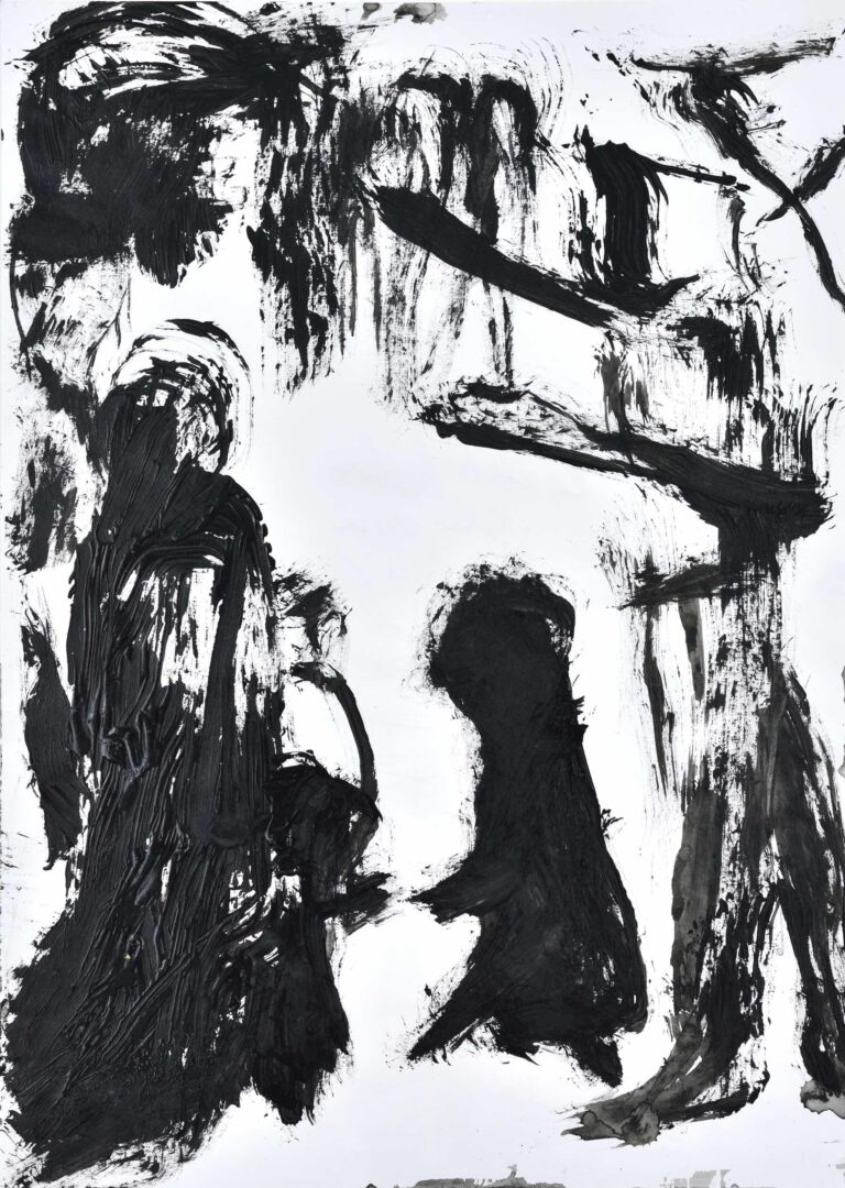 Untitled (Finally they caught us. But the worst yet to come)