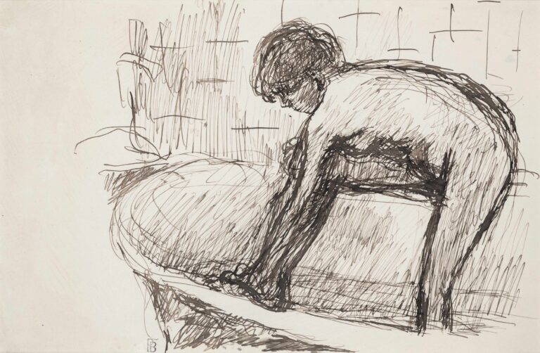 Nude at the Bathtub (Marthe Bathing)